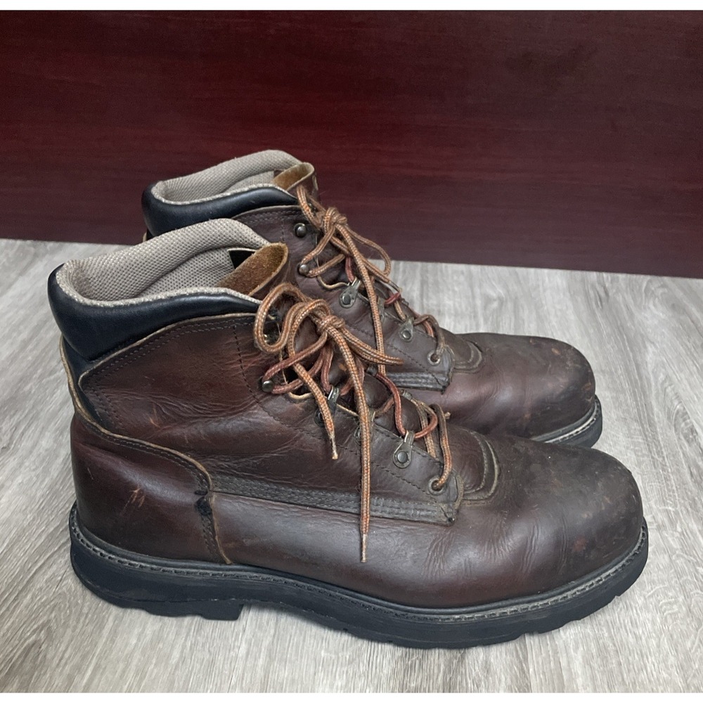 Vintage Red Wing‎ Shoes Steel Toe Work Boots ANSI Z41 PT99 Men's Size 12